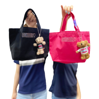 HelloCheersオリジナル ミニトートバッグ「CHEER ラインストーン
