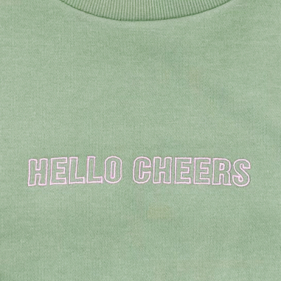 【はちぱちさま1回着用のみ】branshes ミントグリーン トレーナー 120 HelloCheers オリジナル ビッグシルエットトレーナー ミント