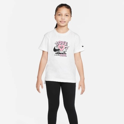 ナイキ ガールズTシャツ DO1327（ホワイト）｜チア用品専門店