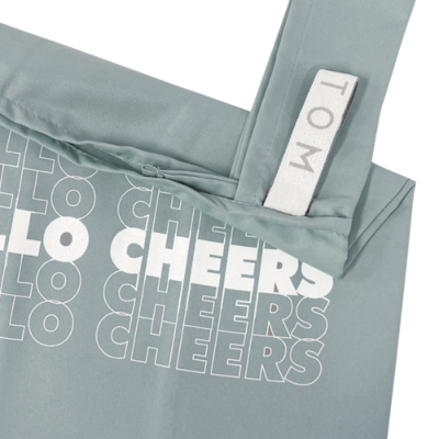 Hello Cheers オリジナル エコバッグ オールデイ ベイビーブルー