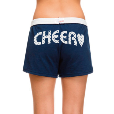 Hello Cheers オリジナルチアパン「CHEER／バックプリント」ネイビー