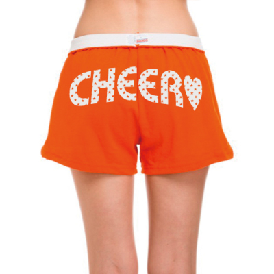 Hello Cheers オリジナルチアパン「CHEER／バックプリント」オレンジ