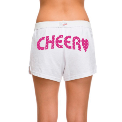 Hello Cheers オリジナルチアパン「CHEER／バックプリント」ホワイト