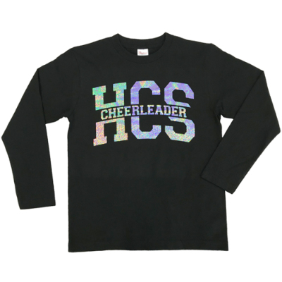HelloCheers オリジナル長袖Tシャツ HCSロゴ ブラック