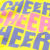 HelloCheers オリジナルTシャツ「CHEER×3」ライム