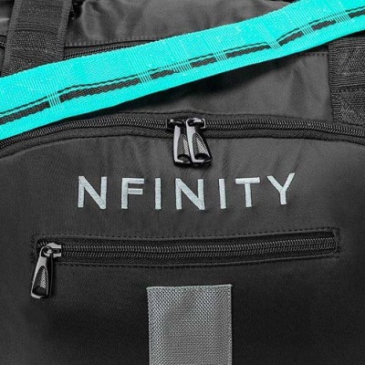 Nfinity ダッフルバッグ用ショルダーストラップ ブラック／ティール