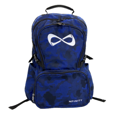 Nfinity バックパック クラシック ブルーカモ｜チア用品専門店