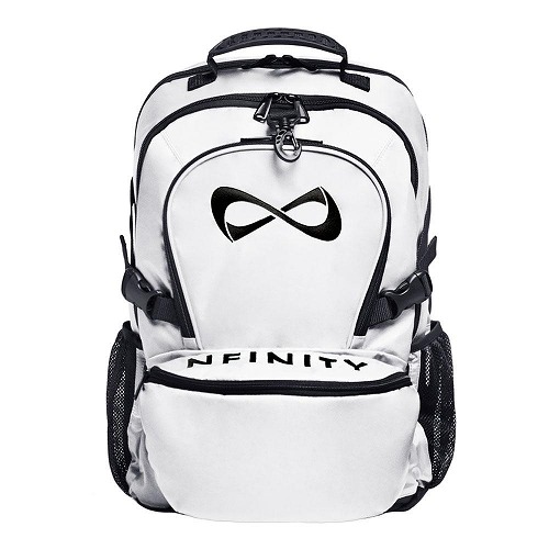 Nfinity バックパック クラシックプラス ホワイト｜チア用品専門店