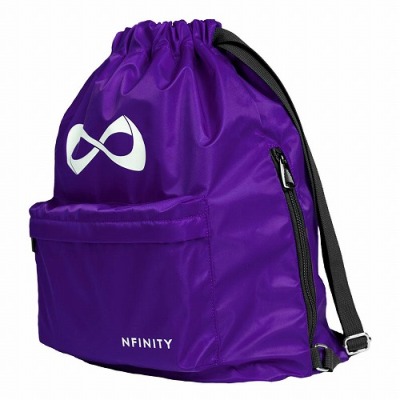 Nfinity バックパック フェスティバル パープル×ホワイト｜チア用品