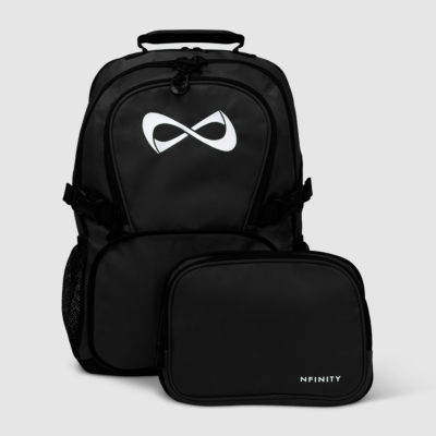 NFINITY ブラック バックパック Nfinity バックパック クラシック ブラック｜チア用品専門店