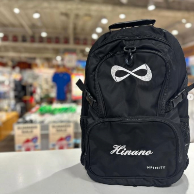 NFINITY チアリーディング バックパック Nfinity バックパック クラシック ブラック｜チア用品専門店