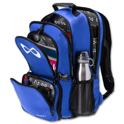 Nfinity バックパック クラシック ロイヤル×ホワイト｜チア用品