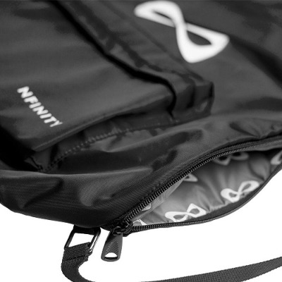 Nfinity バックパック フェスティバル ブラック×ホワイト｜チア用品