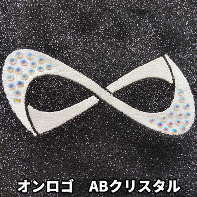 Nfinity バックパック スパークル ブラック×グリーン｜チア用品専門店