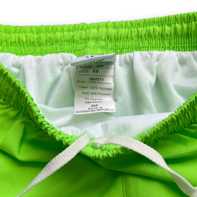 希少！INTER ボクシングショーツ グリーンウィラポンのサイン入り CHAMPION - MESH SHORTS with POCKETS - SHINKIROU1.0