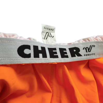 Varsity チアショーツ QSHT11 オレンジ YMサイズ｜チア用品専門店 HelloCheers オンラインストア