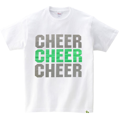 cheer ロゴ ストア t シャツ