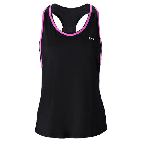 半額ストア Nfinity フレックスタンクブラ ブラック×ピンク｜チア用品専門店 トップス