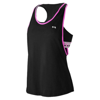 Nfinity フレックスタンクブラ ブラック×ピンク｜チア用品専門店